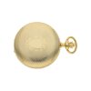 Regent Taschenuhr P-731 mit Mondphase, Datumsanzeige, vergoldet