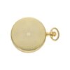 Regent Taschenuhr P-731 mit Mondphase, Datumsanzeige, vergoldet
