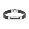 JuwelmaLux Silikon Armband mit Edelstahl JL30-03-4254