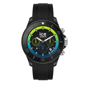Ice-Watch Herren Uhr Ice Chrono 020616 Black lime