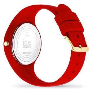 Ice-Watch Damen Uhr 016263 Glam Colour Red, Gold Small
