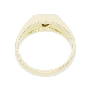 Ring 585/000 (14 Karat) Gold mit Brillanten getragen...