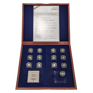 Goldmünzen Sammlung 333/000 Gold Frauenkirche Dresden