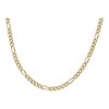 Halskette 585/000 (14 Karat) Gold Figaro getragen 25321951