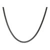 JuwelmaLux Halskette aus Edelstahl IP-Beschichtet, schwarzJL45-05-0076