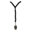 JuwelmaLux Y-Halskette aus Edelstahl mit Onyx mattiert JL45-05-0078