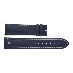 Bruno Söhnle Uhrenband 61-50840-022 Leder dunkelblau...