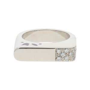 Ring Weißgold 750 Brillant Second Hand 25321974...