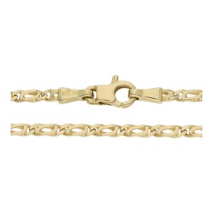 Halskette 750/000 (18 Karat) Gold Fantasie, getragen...