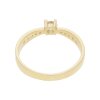 JuwelmaLux Damen Ring 585/000 (14 Karat) Gold mit Zirkonia JL41-07-0040