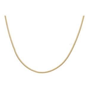 Halskette 750/000 (18 Karat) Gold Schlange, getragen...
