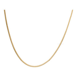 Halskette 750/00 (18 Karat) Gold Venezianer getragen...