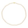 JuwelmaLux Perlenkette 585/000 (14 Karat) Gelb- und Weißgold mit Akoyazuchtperle JL30-05-4388