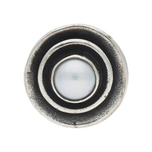 Ring Silber 925 geschwärzt Süßwasser...
