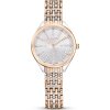 Swarovski Damen Uhr Attract 5649987 Schweizer Produktion, Metallarmband, Weiß, Metallmix