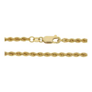 Halskette 333/000 (8 Karat) Gold Kordel, getragen 25322129