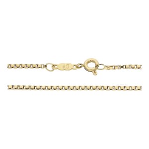 Halskette 750/000 (18 Karat) Gold Venezia, getragen 25322132