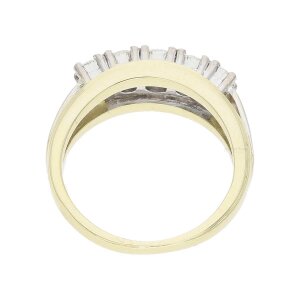 Ring Gold und Weißgold 585 Brillant Second Hand...