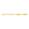 JuwelmaLux Armband 925/000 Sterling Silber gelbgold plattiert JL20-03-1051