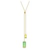 Swarovski Y-Halskette 5628706 Millenia, Mehrfarbig, Goldlegierungsschicht