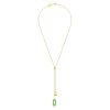 Swarovski Y-Halskette 5628706 Millenia, Mehrfarbig, Goldlegierungsschicht