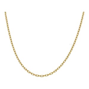 Halskette 750/000 (18 Karat) Gold Anker, getragen 25322254