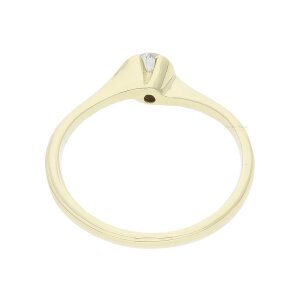 Ring Gold 585 Brillant Second Hand 25322285 getragen