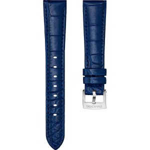 Swarovski Uhrband 5516481 Octea Lux Leder, blau,...