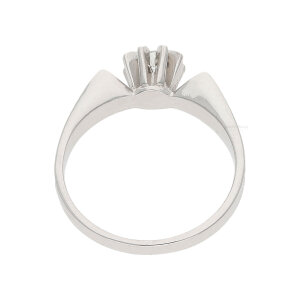 Ring Weißgold 585 Brillant Second Hand 25322327...