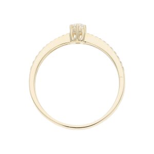 Ring Gold 585 Brillanten JL27-07-0027 JuwelmaLux