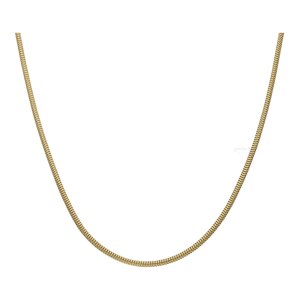 Halskette 585/000 (14 Karat) Gold Schlange, getragen...
