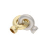 JuwelmaLux Perlenschließe 585/000 (14 Karat) Gold- und Weißgold JL30-09-4552