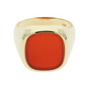 Ring Gold 585 Carneol Second Hand 25322372 getragen