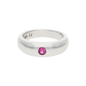 JuwelmaLux Taufring 925 Sterling Silber mit Zirkonia...