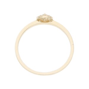 JuwelmaLux Ring 585 Gold mit Brillanten JL10-07-3368
