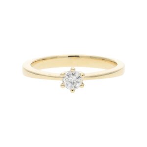 JuwelmaLux Ring 585 Gold mit Brillant JL27-07-0044