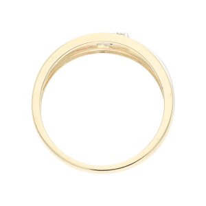 JuwelmaLux Ring 333 Gold- und Weißgold mit Zirkonia JL10-07-3412