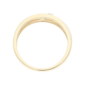 Ring Gold und Weißgold 333 Zirkonia JL10-07-3412...