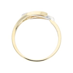 Juwelmalux Ring 333/000 (8 Karat) Gold und Weißgold...
