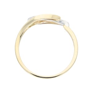 Ring Gold und Weißgold 333 Zirkonia JL10-07-3418...