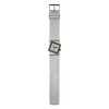Rolf Cremer Uhr Turn S 507780 Lederband, Edelstahl, weiß
