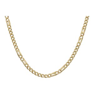 Halskette 585/000 (14 Karat) Gold Fantasie, getragen...