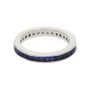 JuwelmaLux Ring 925/000 Sterling Silber mit Zirkonia, blau JL30-07-4661