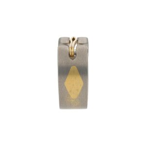 JuwelmaLux Einzelcreole 750 Gold mit Titan JL30-06-4710