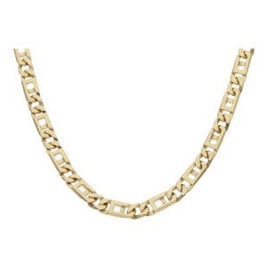 Halskette 333/000 (8 Karat) Gold, Fantasie, getragen...