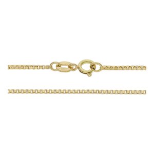 Halskette 750/000 (18 Karat) Gold, Venezianer,getragen...