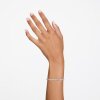Swarovski Armband Matrix Tennis 5660917 Rundschliff, Klein, Weiß, Rhodiniert XL