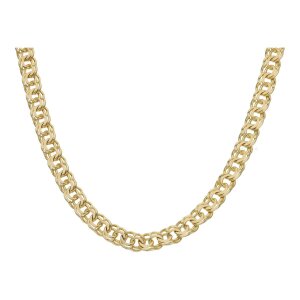 Halskette 333/000 (8 Karat) Gold, Garibaldi, getragen...
