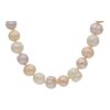 JuwelmaLux Perlenkette mit Doublé, Süßwasserzuchtperle JL30-05-4784