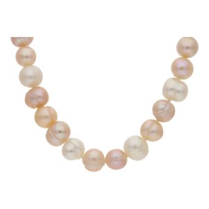 JuwelmaLux Perlenkette mit Doublé,...